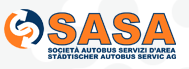 Zum Nahverkehrsunternehmen SASA